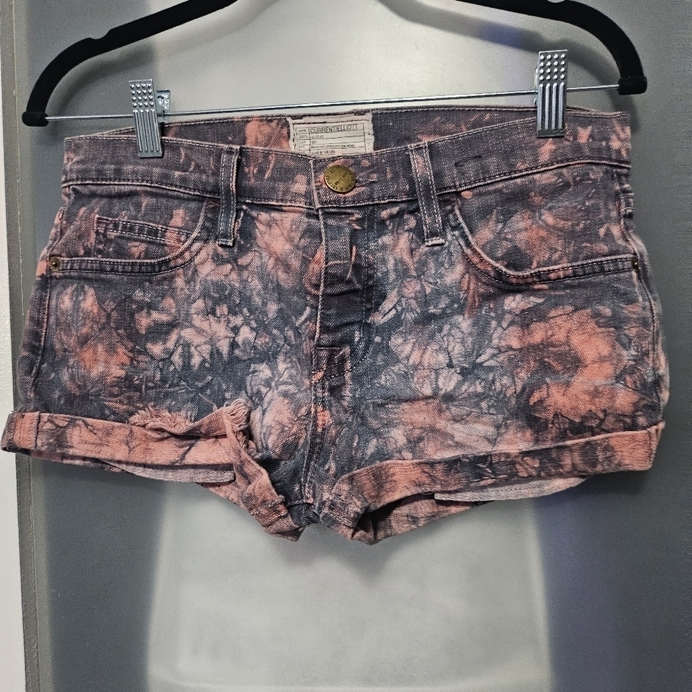 Current/Elliott Tie Dye Shorts
